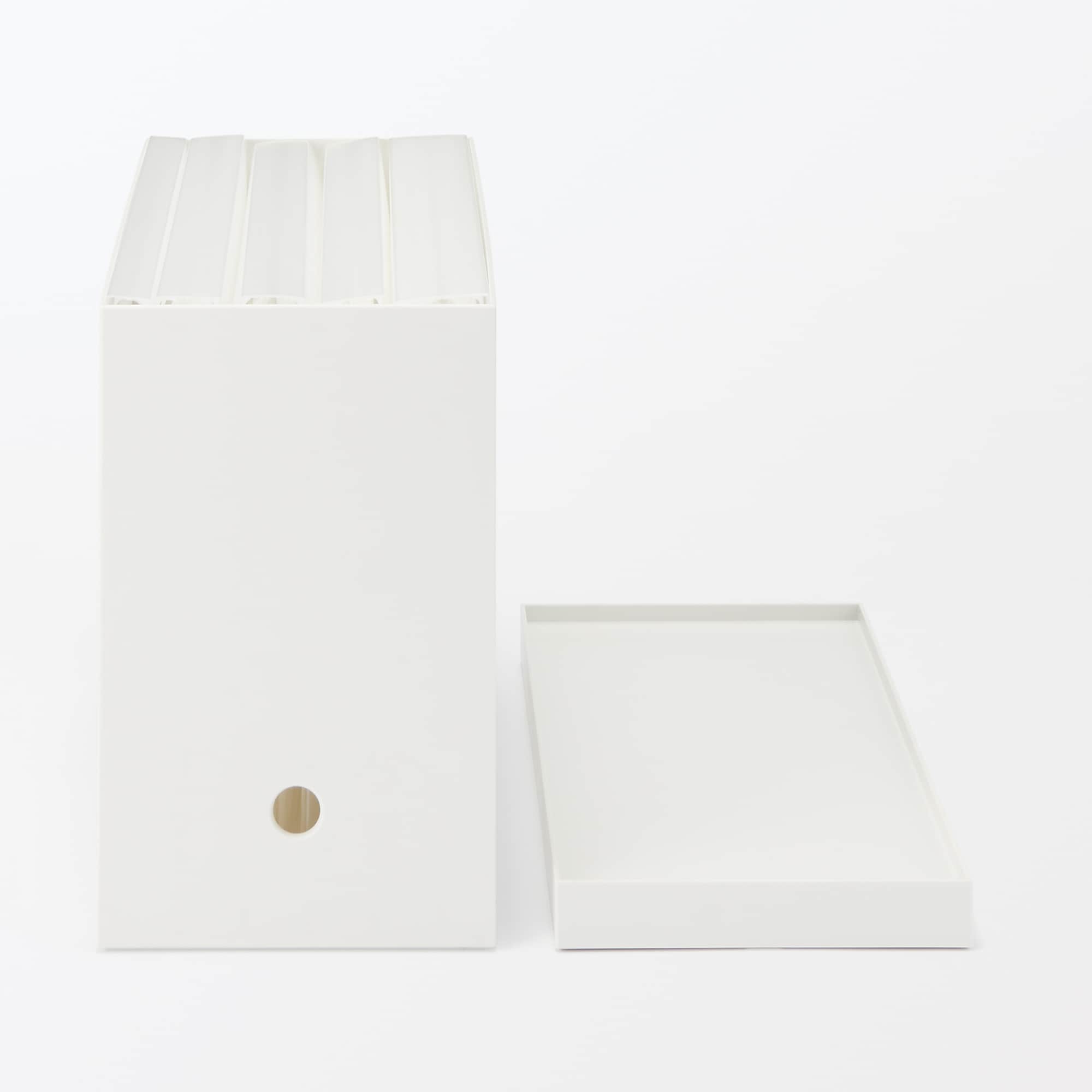 再生ポリプロピレン入り　ファイルボックス用フタ