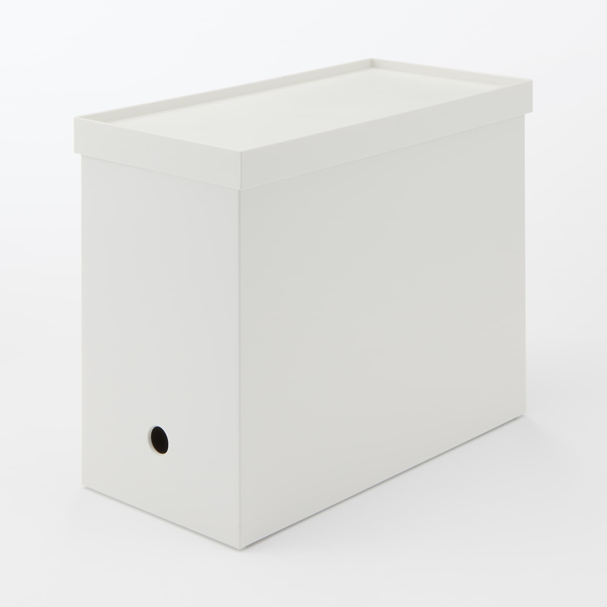 再生ポリプロピレン入り ファイルボックス用フタ | 無印良品