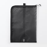 ナイロンメッシュ　縦型書類ケース・仕切り付