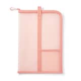 ナイロンメッシュ　縦型書類ケース・仕切り付