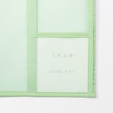 ナイロンメッシュ　縦型書類ケース・仕切り付