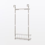 ドアにつける収納　高さ調節できるフック　ポケット付