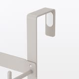 ドアにつける収納　高さ調節できるフック　ポケット付