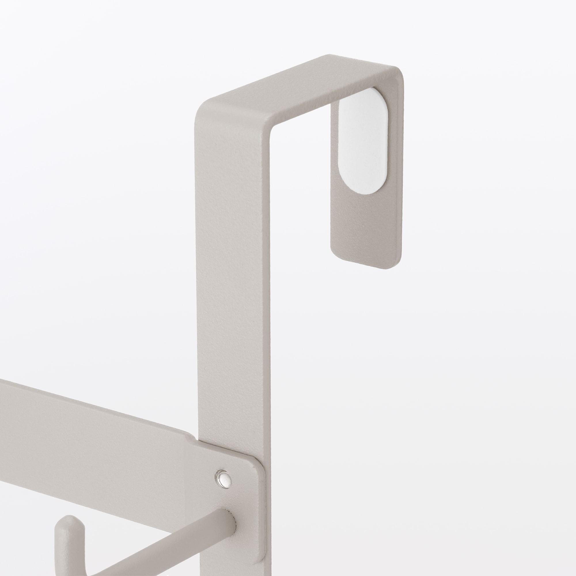 ドアにつける収納　高さ調節できるフック　ポケット付