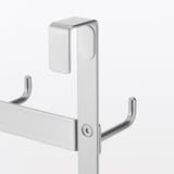 シンク扉につける収納　高さ調節できるフック　ポケット付