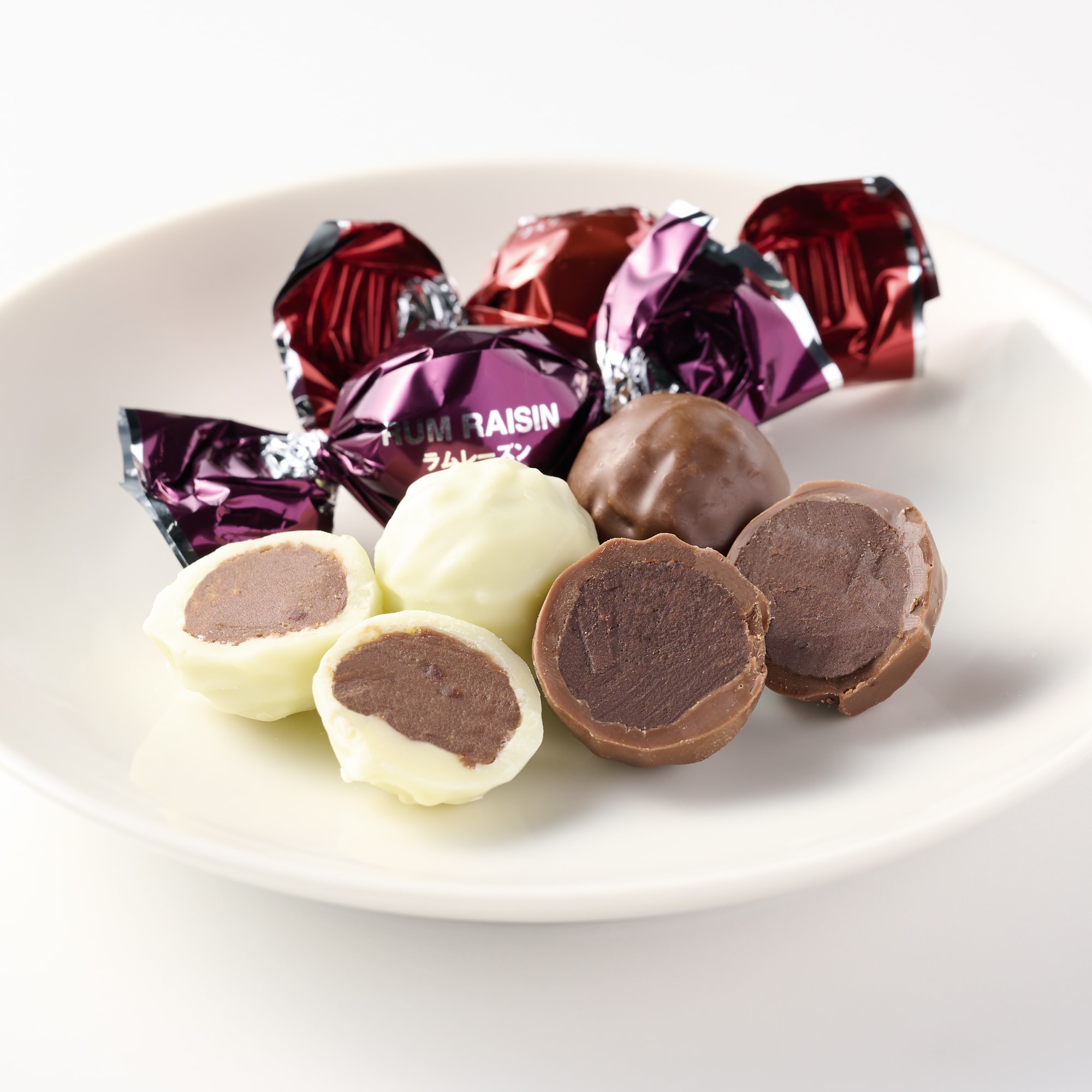 ボンボンショコラ ラムレーズン＆フィグブランデー | 無印良品