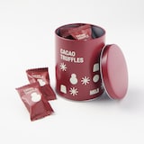 ギフト缶　カカオトリュフ　カカオニブ