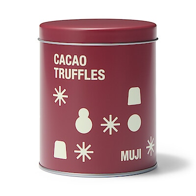 【季節限定】ギフト缶　カカオトリュフ　カカオニブ　１５粒