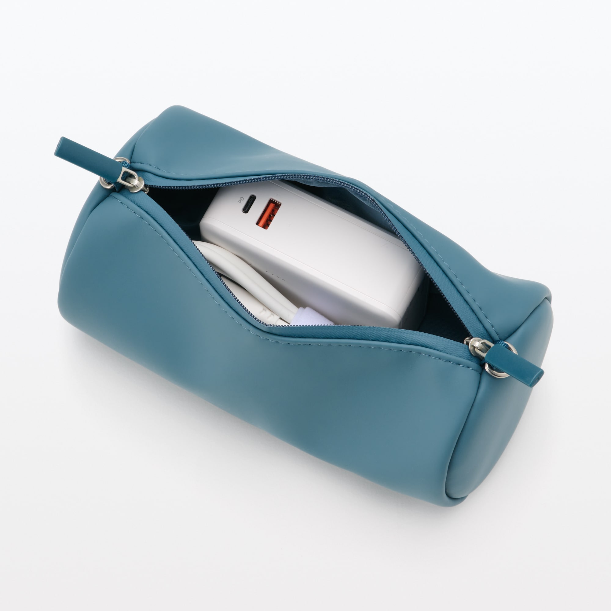 自由に組み合わせられる収納ケース・円筒型