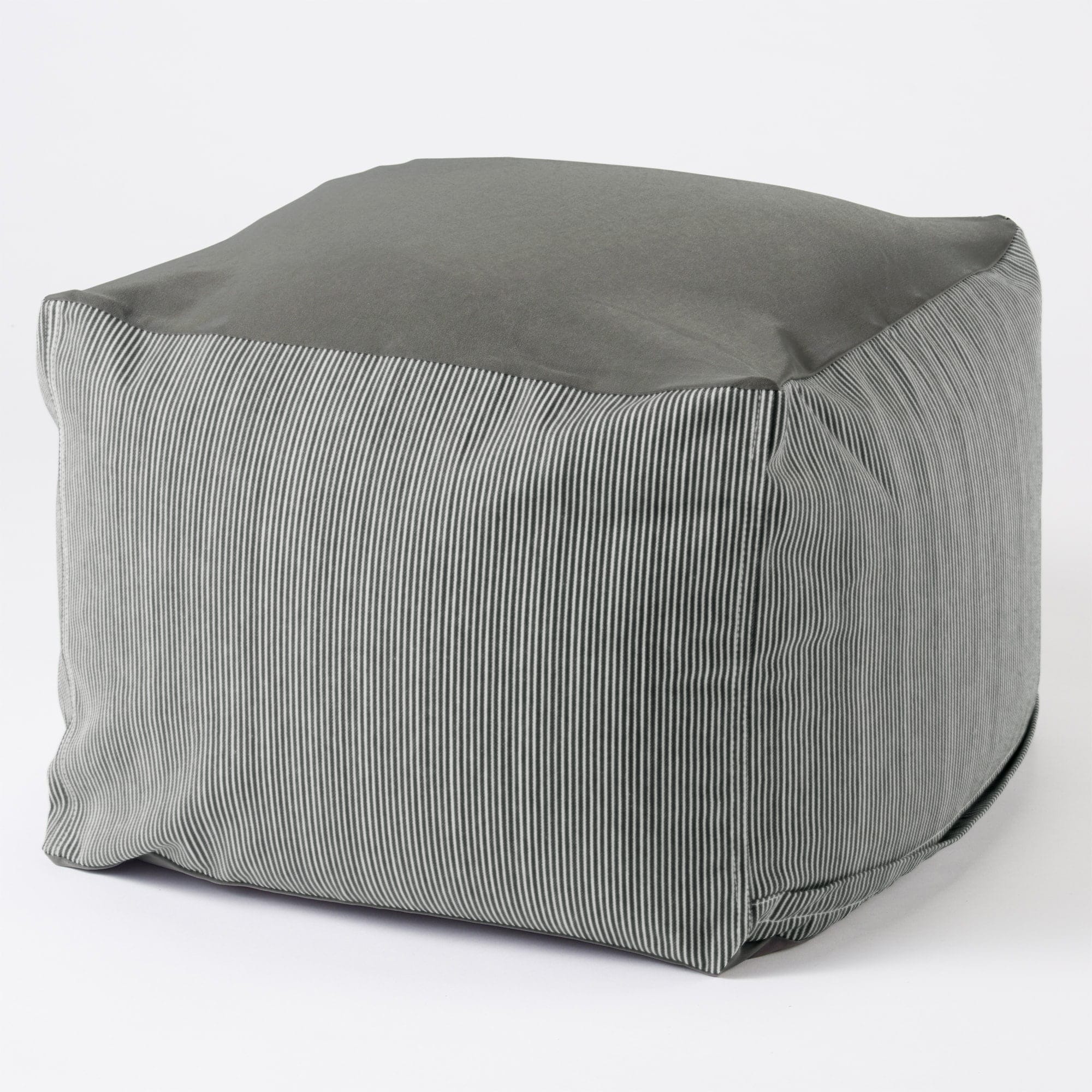 体にフィットするソファ　小　セット　綿デニム　ヒッコリー