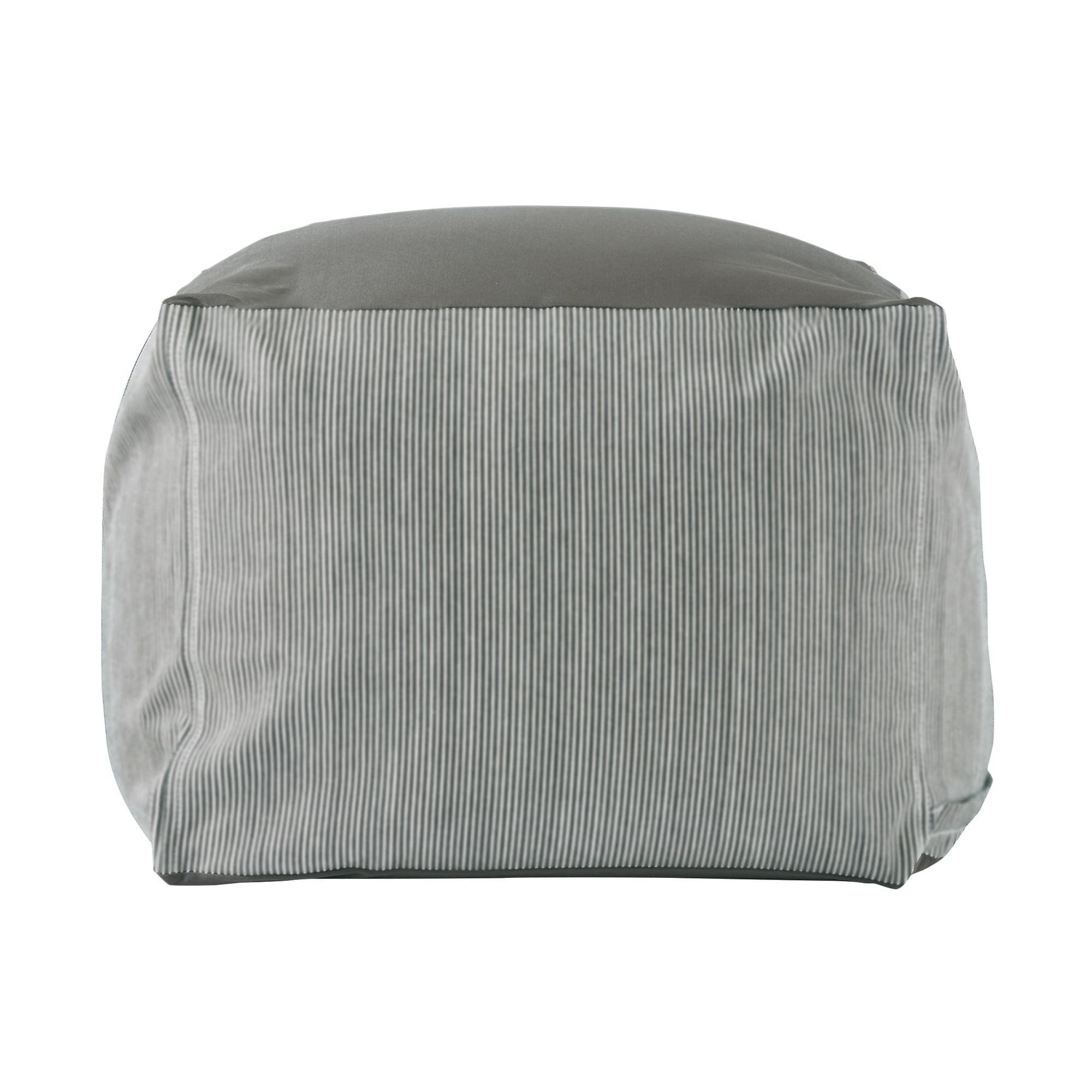 体にフィットするソファ　小　セット　綿デニム　ヒッコリー