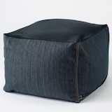 体にフィットするソファ　小　セット　綿デニム　ネイビー