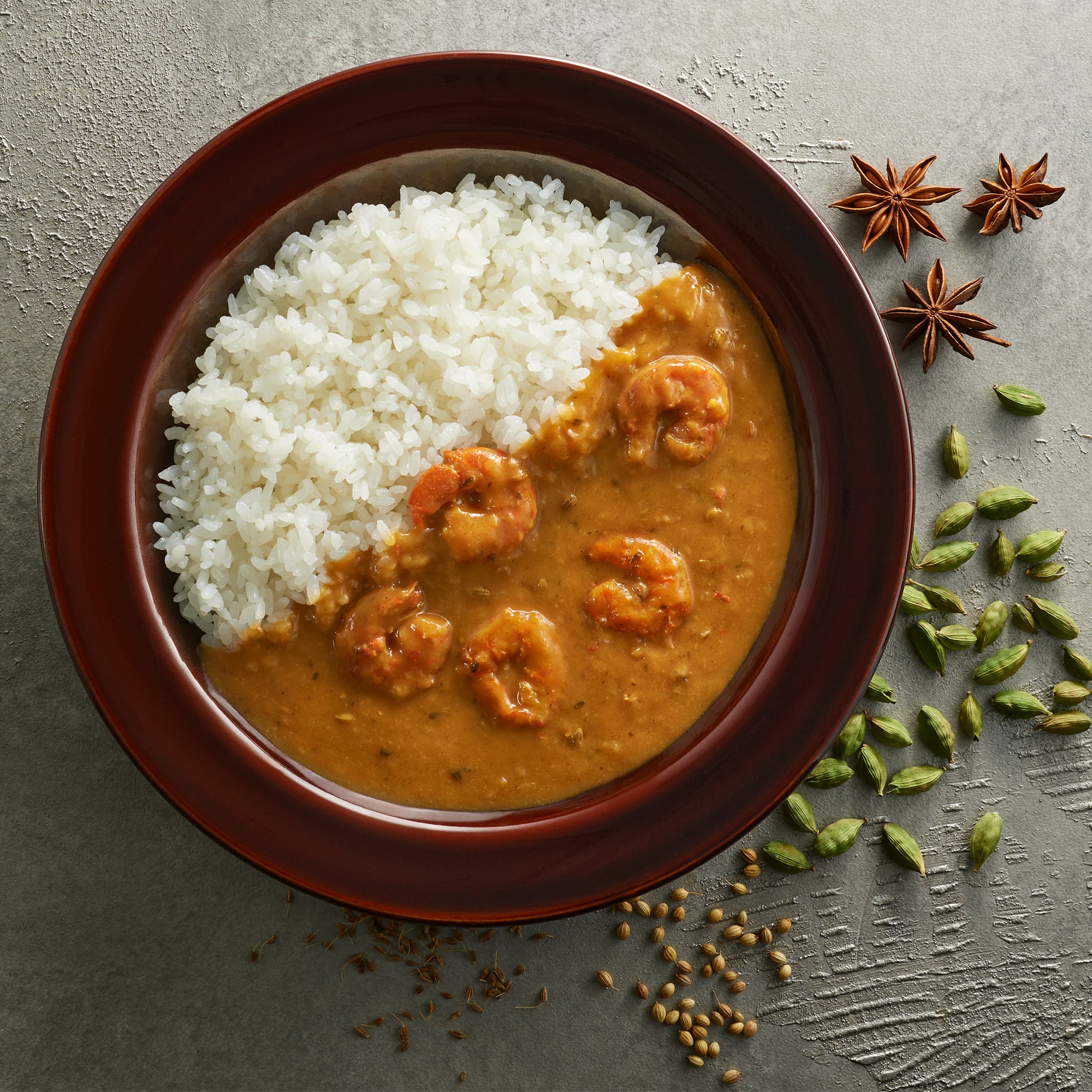 焙煎スパイスの海老のクリーミーカレー | 無印良品