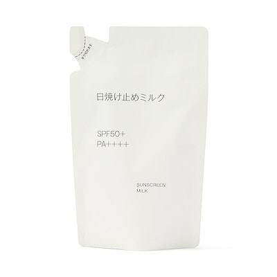 【ＳＰＦ５０＋　ＰＡ＋＋＋＋】日焼け止めミルク（詰替用）　１２０ｇ