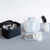 再生ポリプロピレン入りメイクボックス　１／４横ハーフ