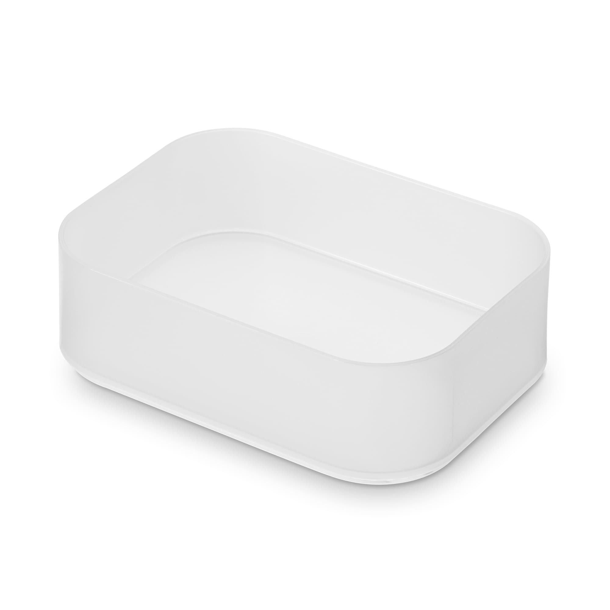 再生ポリプロピレン入りメイクボックス　１／４横ハーフ