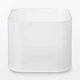 再生ポリプロピレン入りメイクボックス　１／２横ハーフ