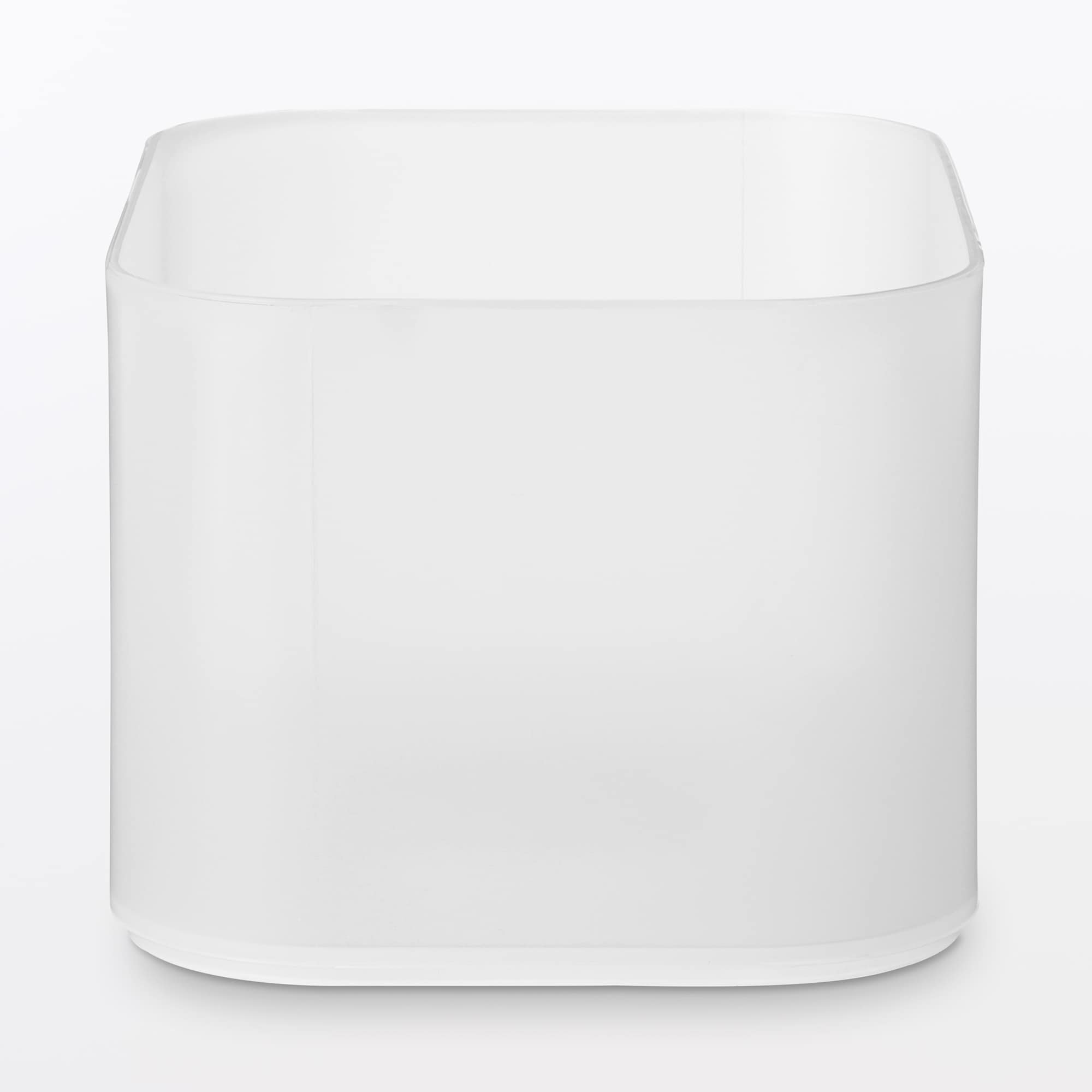 再生ポリプロピレン入りメイクボックス　１／２横ハーフ