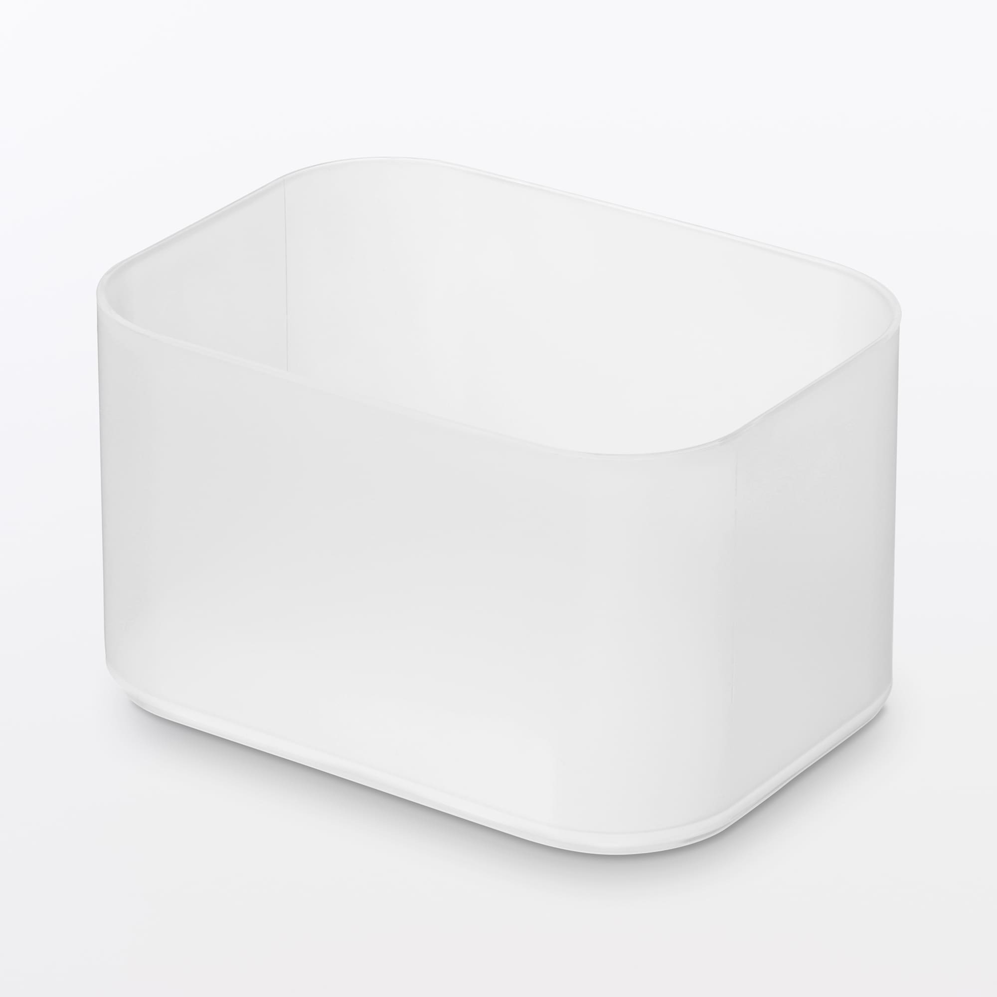 再生ポリプロピレン入りメイクボックス 1／2横ハーフ | 無印良品