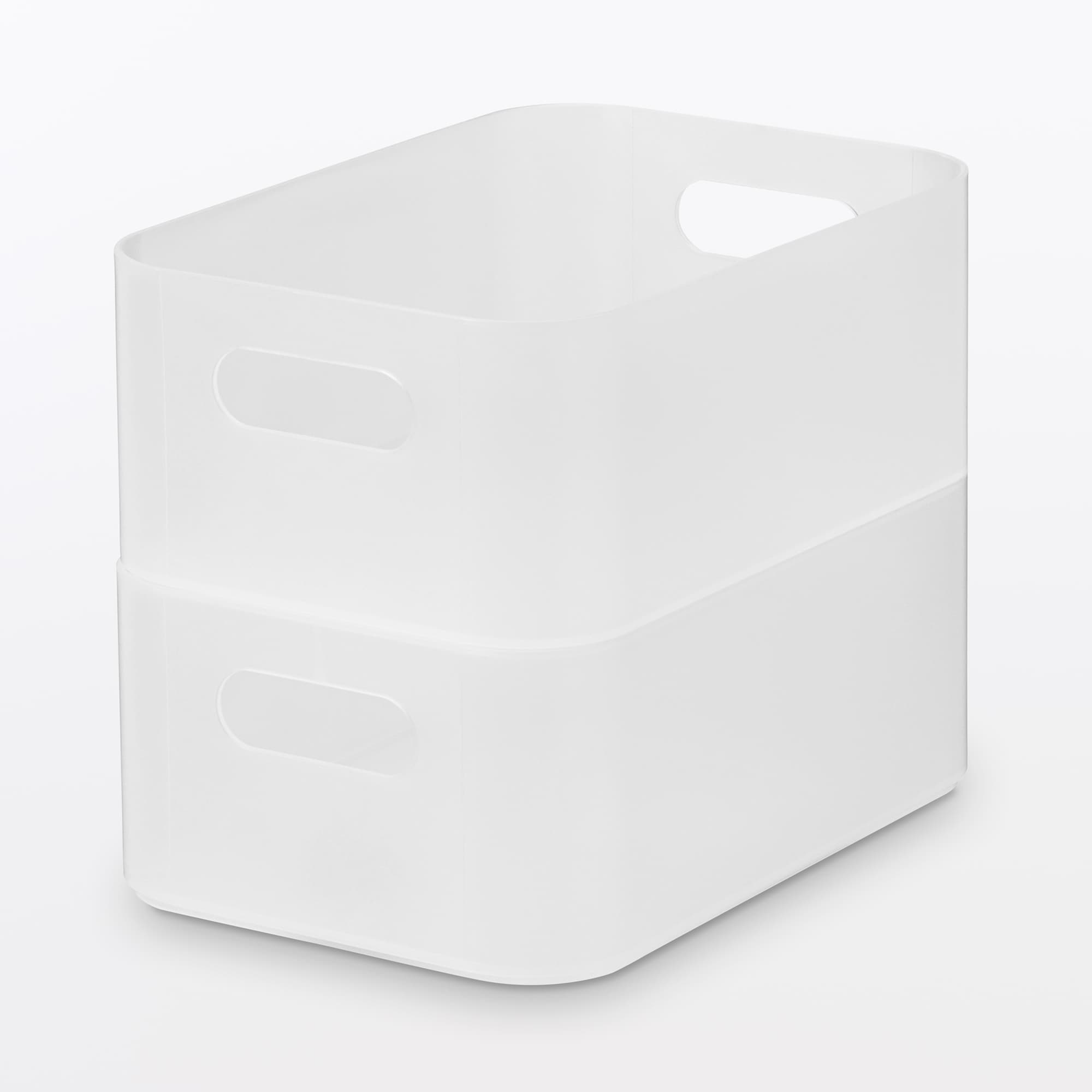 再生ポリプロピレン入りメイクボックス　１／２