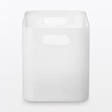 再生ポリプロピレン入りメイクボックス