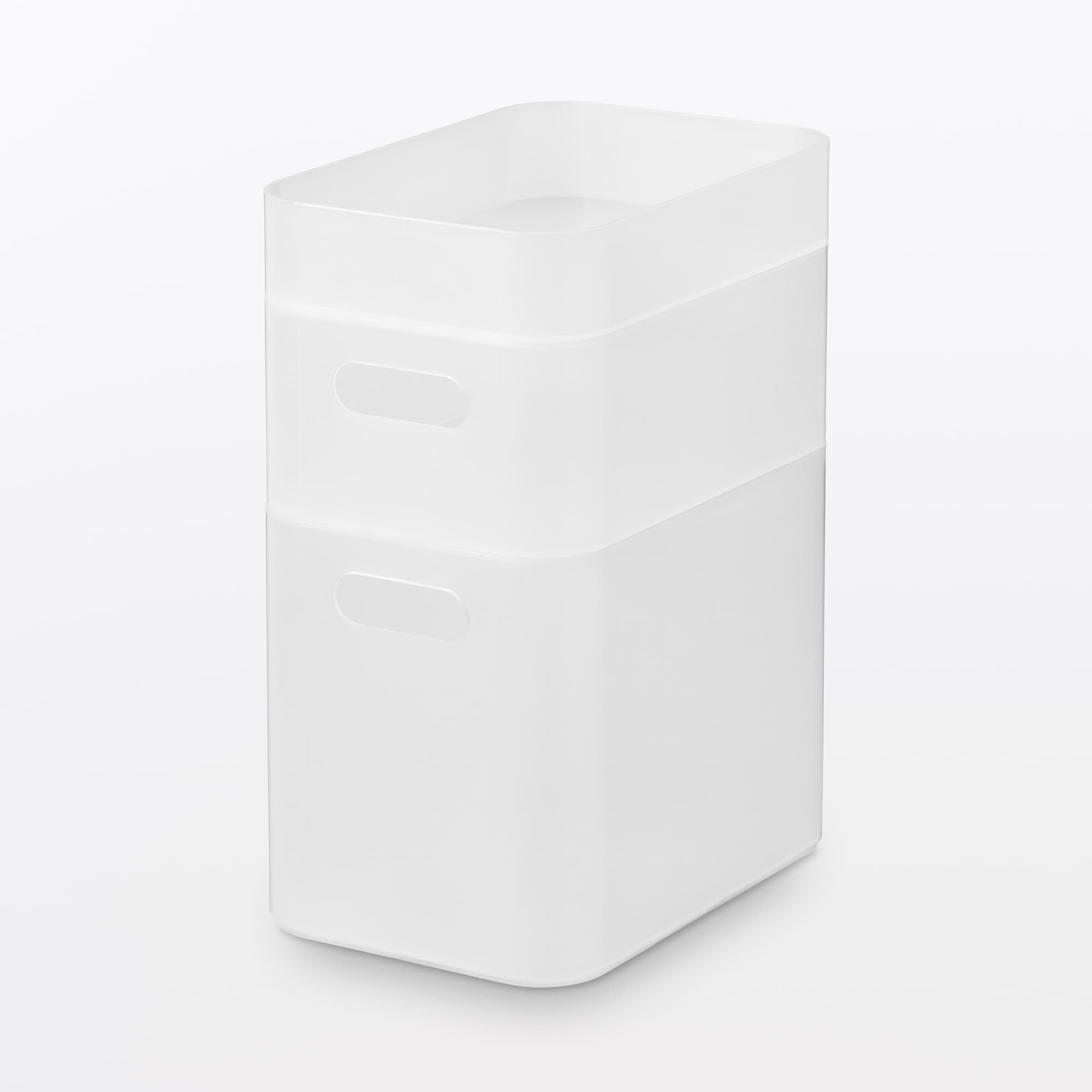 再生ポリプロピレン入りメイクボックス