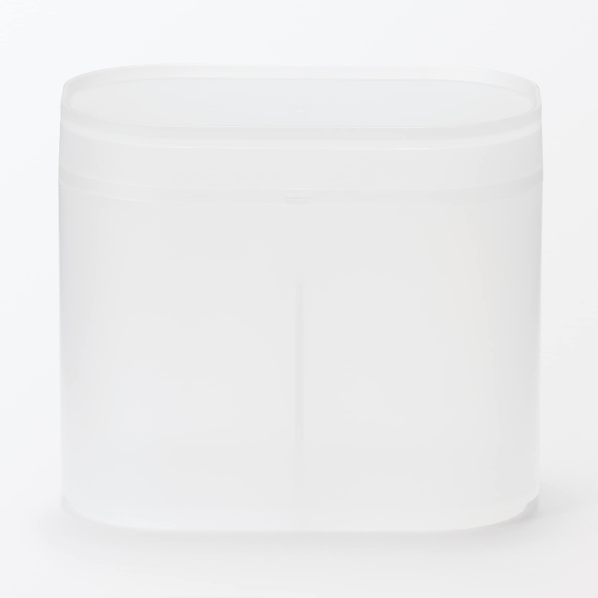 再生ポリプロピレン入りコットン　綿棒ケース　蓋付