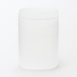 再生ポリプロピレン入りコットン　綿棒ケース　蓋付