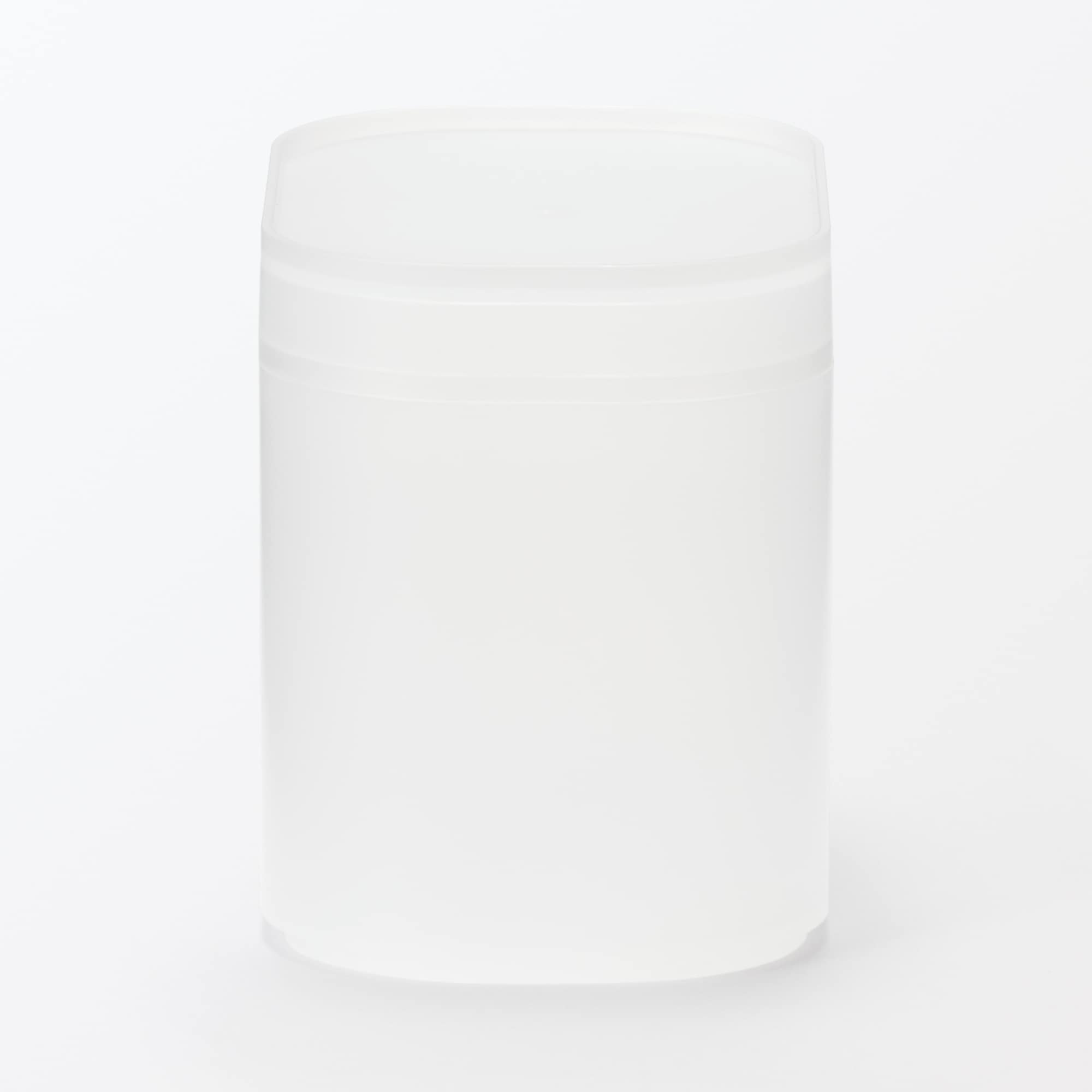 再生ポリプロピレン入りコットン　綿棒ケース　蓋付