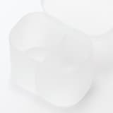 再生ポリプロピレン入りコットン　綿棒ケース　蓋付