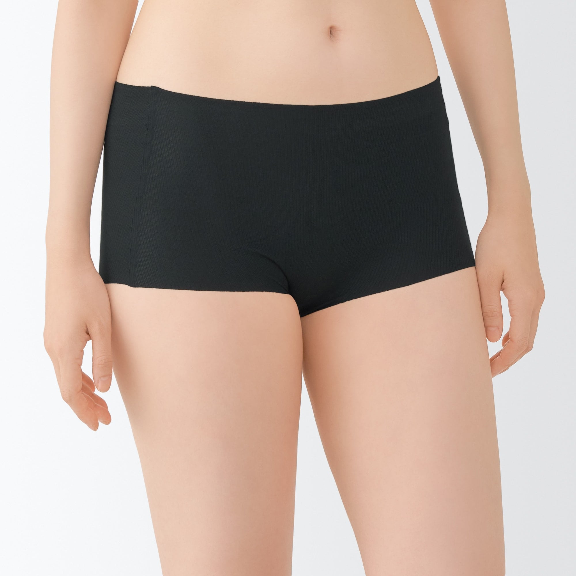 婦人　肌あたりがやさしいリブショーツ