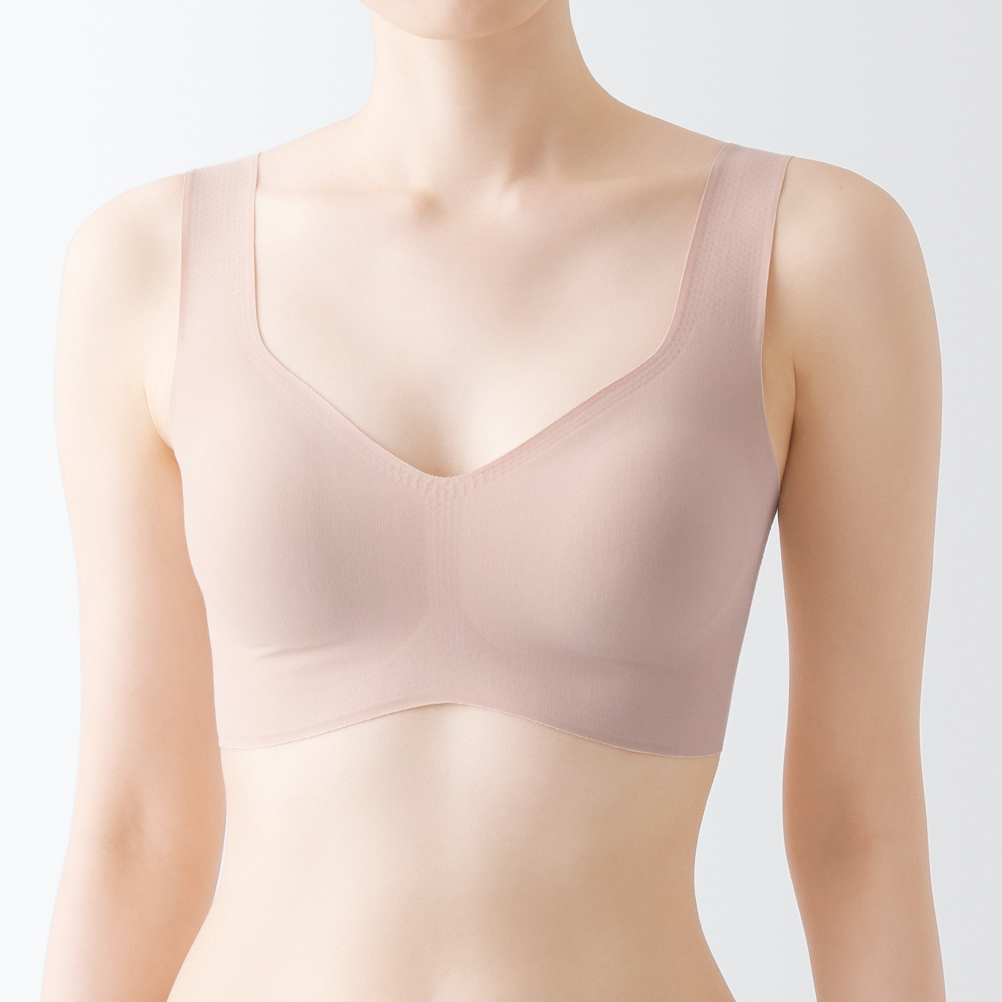 婦人 ひびきにくいハーフトップブラジャー | 無印良品