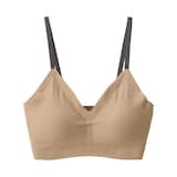 婦人　肌あたりがやさしいリブブラジャー