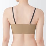 婦人　肌あたりがやさしいリブブラジャー