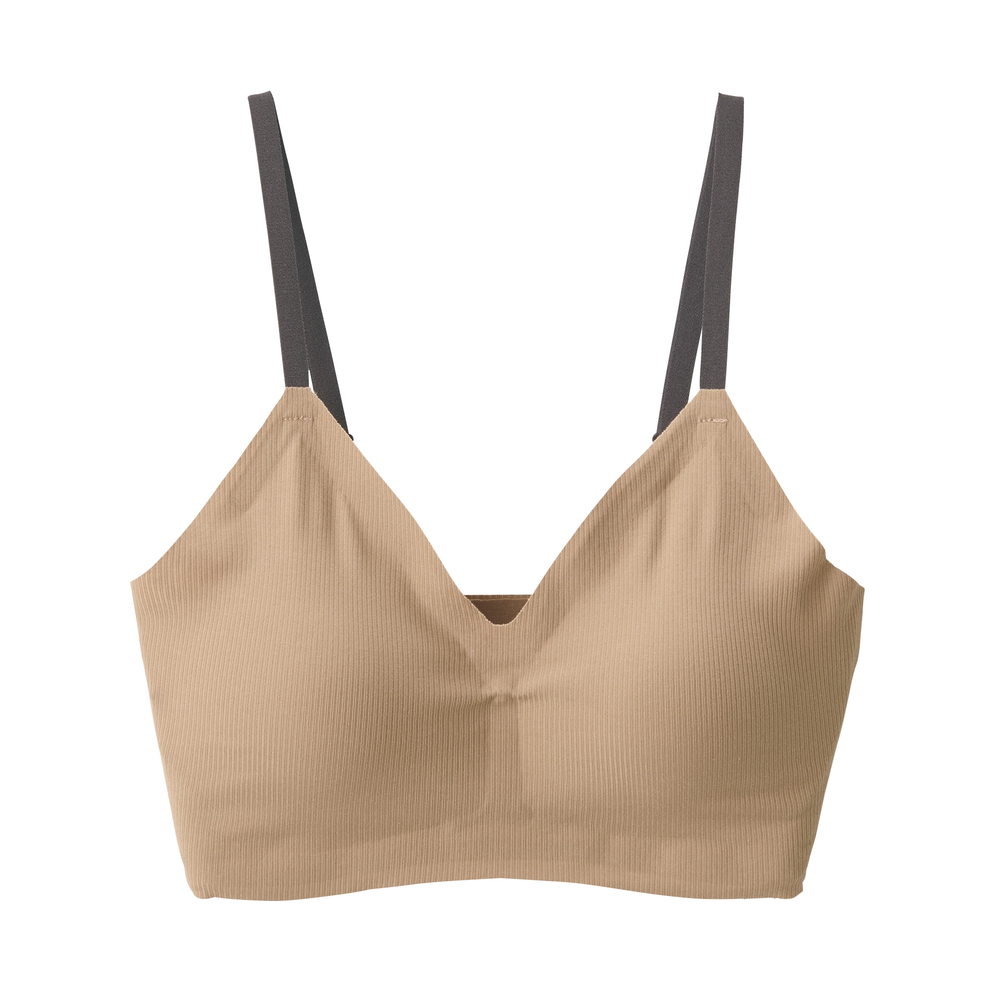 婦人　肌あたりがやさしいリブブラジャー