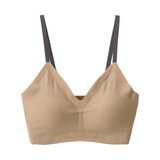 婦人　肌あたりがやさしいリブブラジャー
