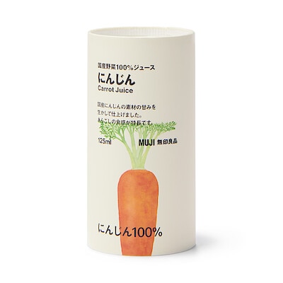 国産野菜１００％ジュース　にんじん　１２５ｍｌ
