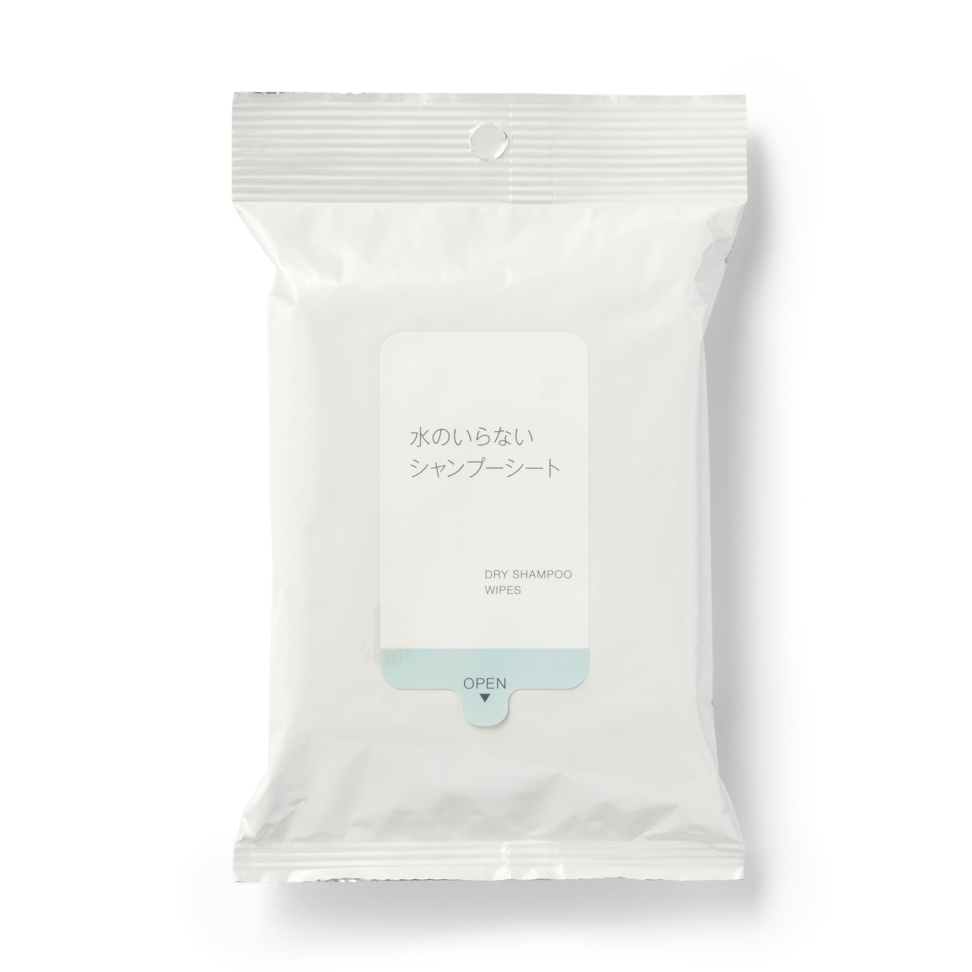 水のいらないシャンプーシート