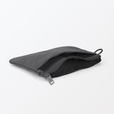 リンクルナイロン　フラットポーチ