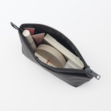 リンクルナイロン　マチ付きポーチ