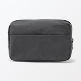 リンクルナイロン　大きく開くポーチ