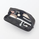 リンクルナイロン　大きく開くポーチ