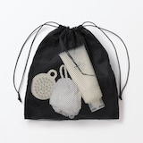 ポリエステルメッシュ巾着　ダブルタイプ