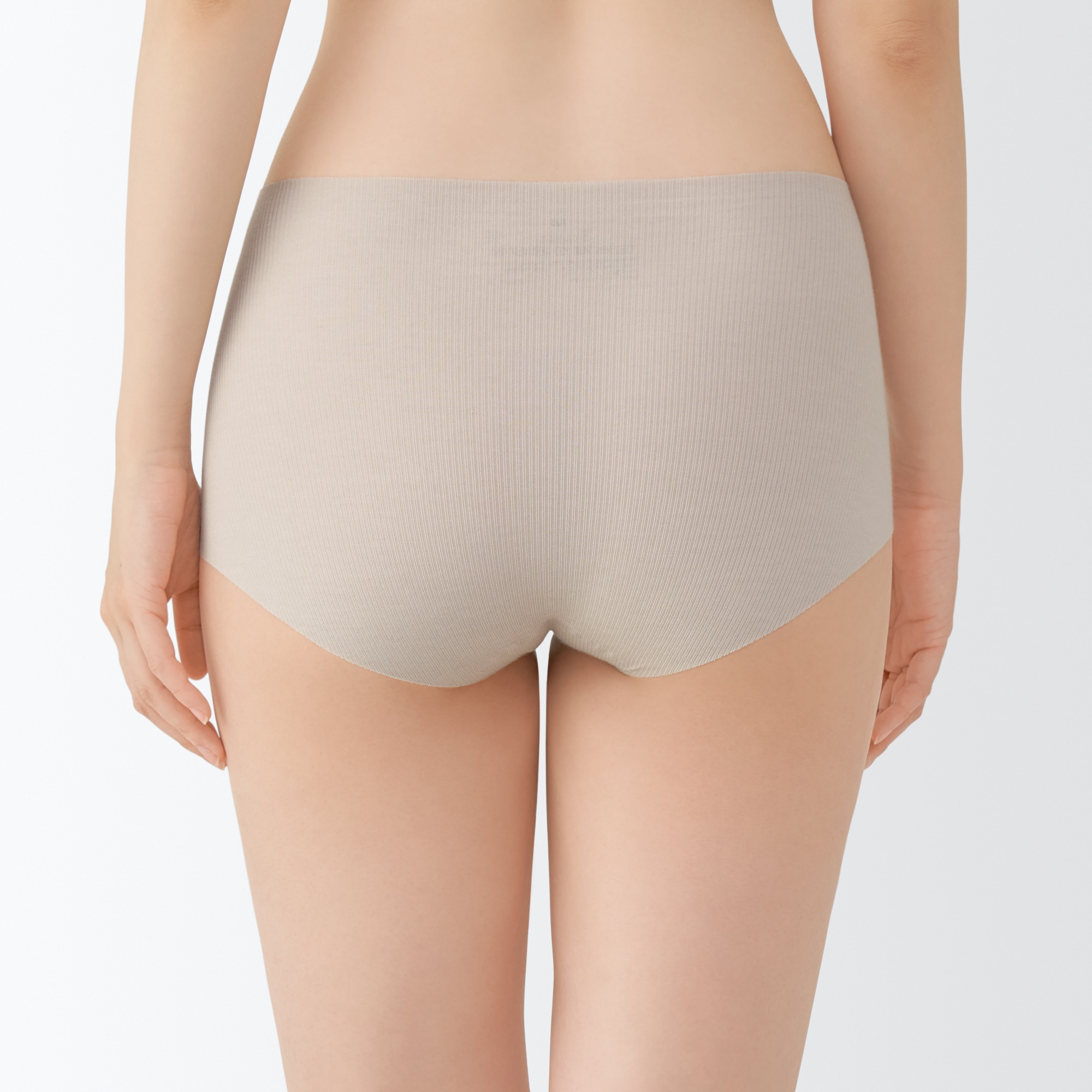 婦人　肌あたりがやさしいリブショーツ