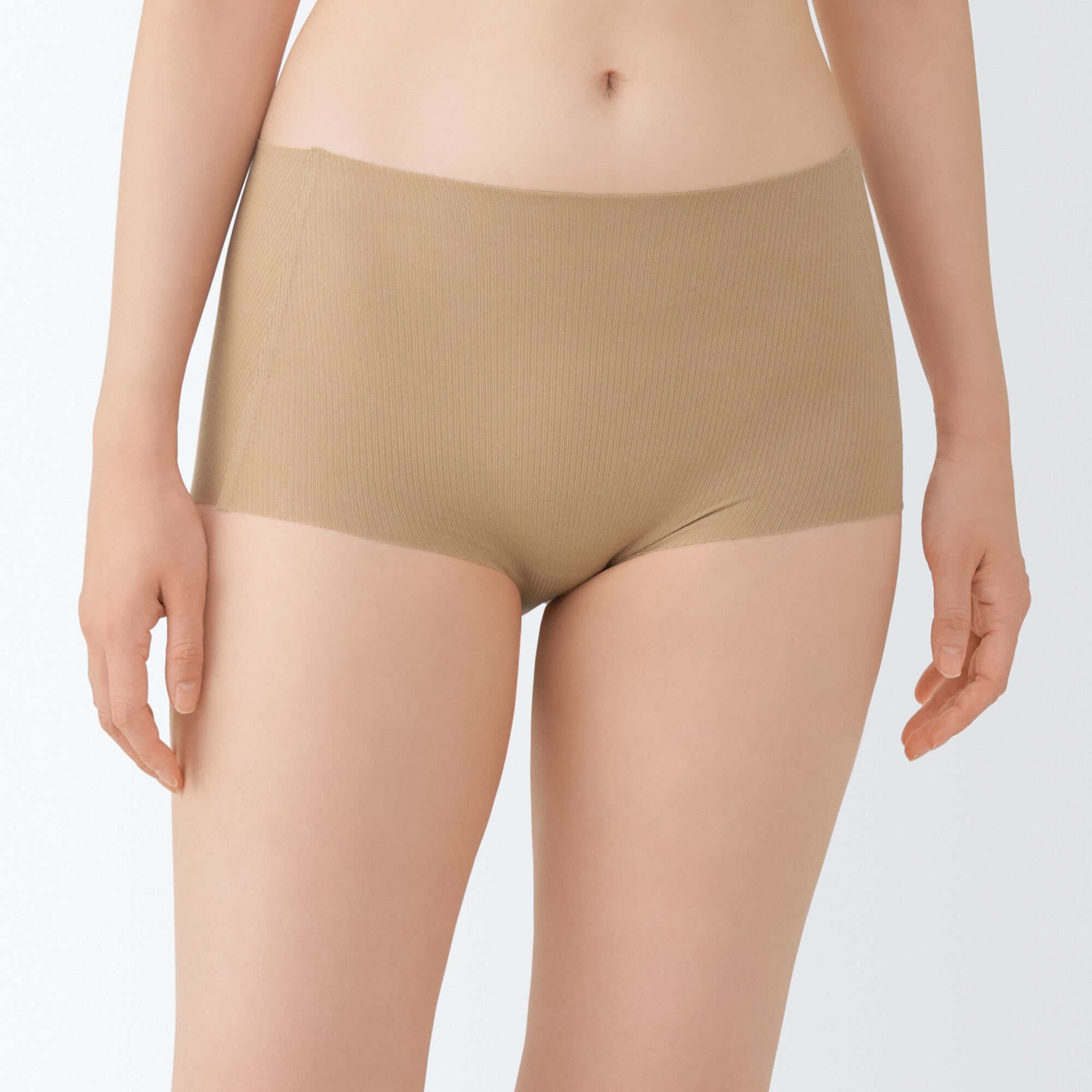 婦人　肌あたりがやさしいリブショーツ