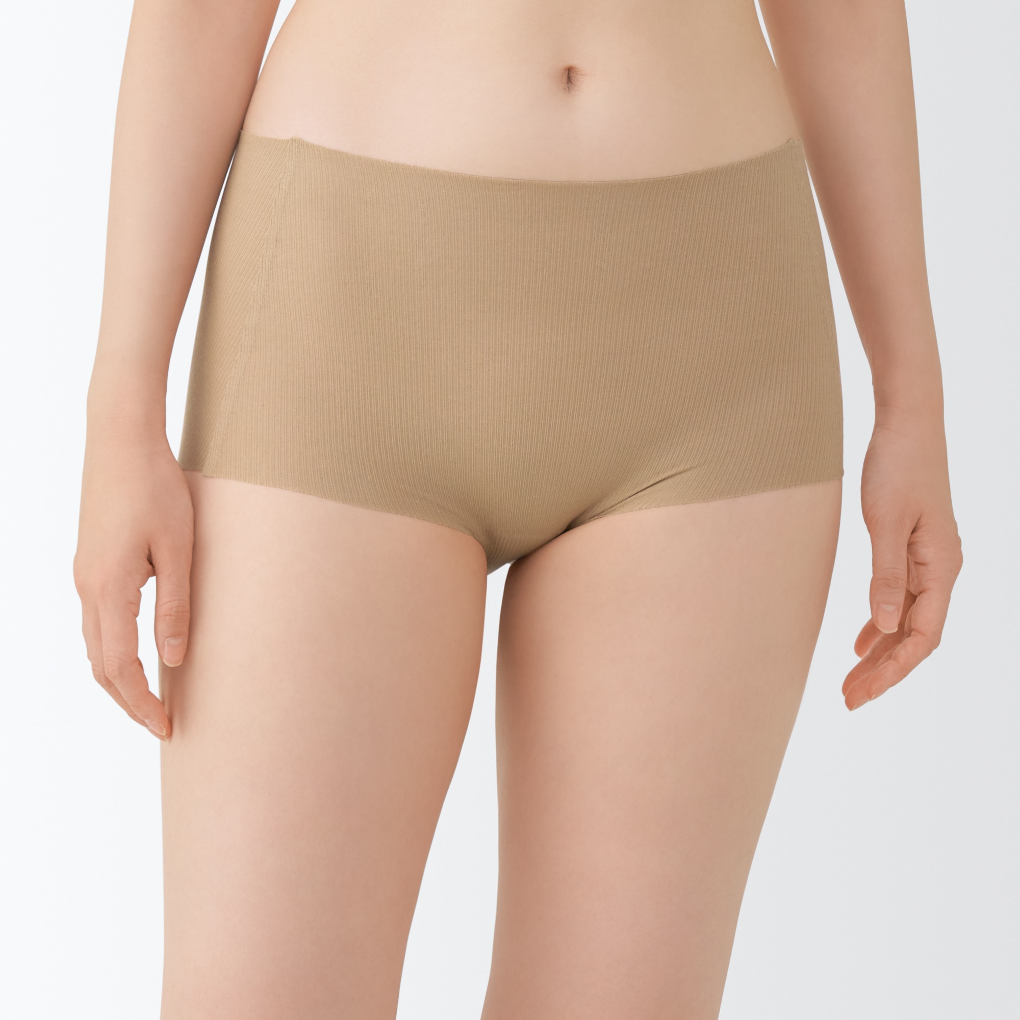 婦人　肌あたりがやさしいリブショーツ