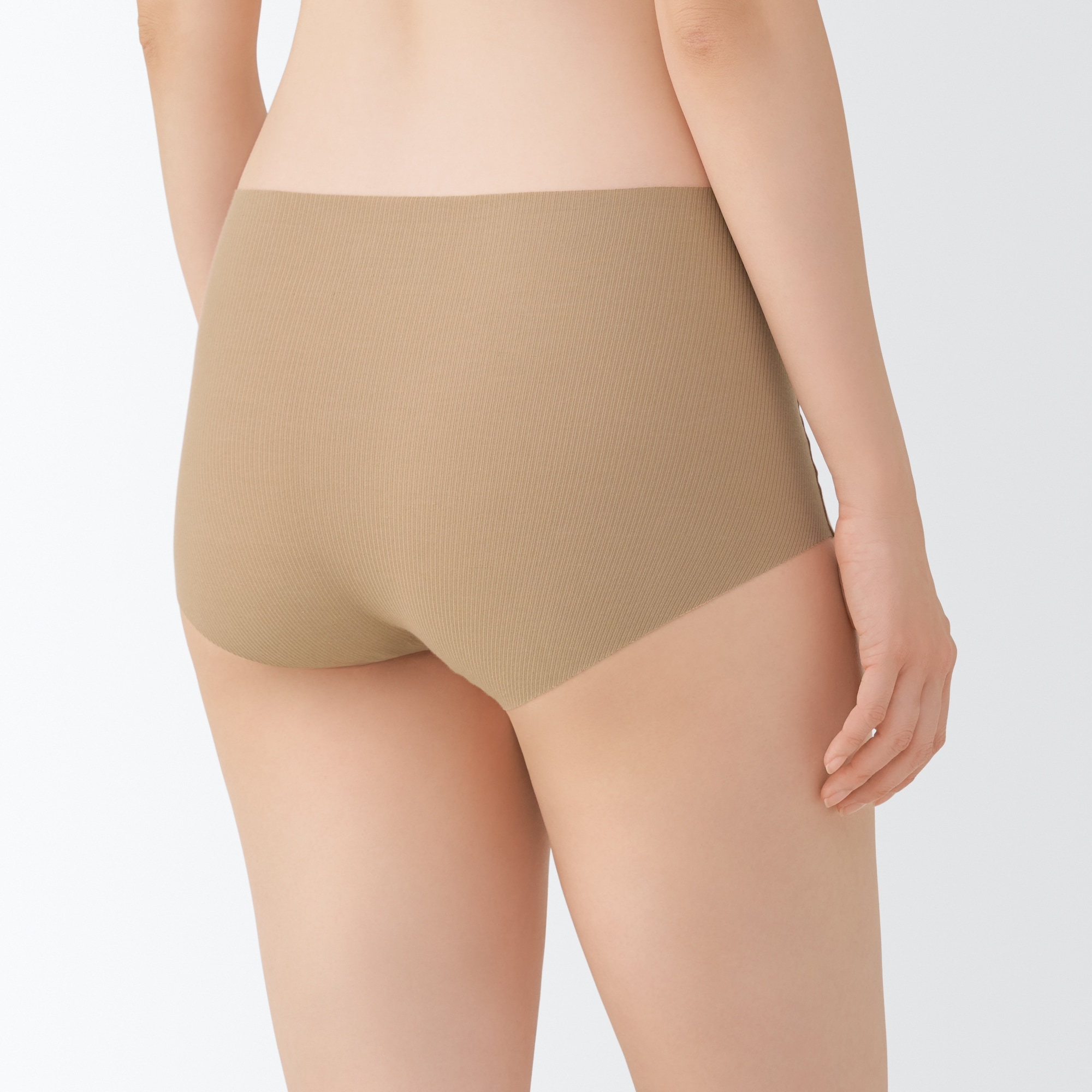 婦人　肌あたりがやさしいリブショーツ