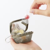 ナイロンメッシュ　コンパクトポーチ