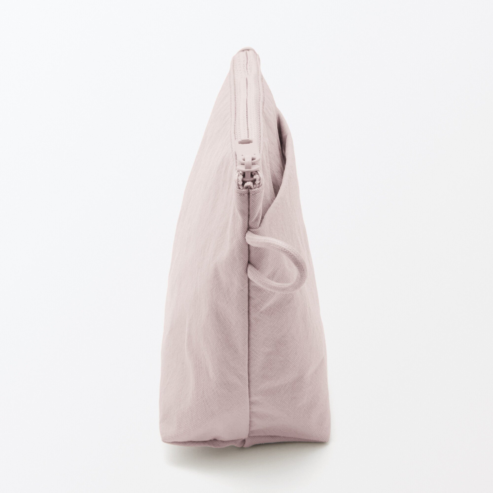 リンクルナイロン　マチ付きポーチ