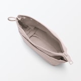 リンクルナイロン　マチ付きポーチ